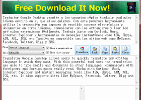 Free Google Translate Desktop screenshot
