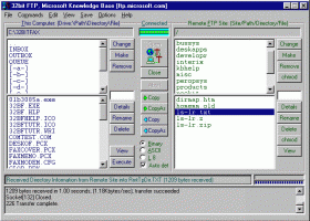 32bit FTP screenshot