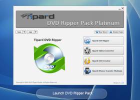 Tipard DVD Ripper Pack Platinum screenshot
