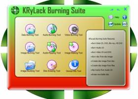 KRyLack Burning Suite Free screenshot