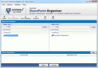 SharePoint Organiser screenshot