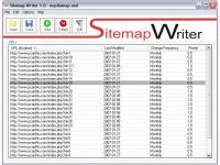 Sitemap Writer screenshot