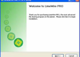 LimeWire screenshot