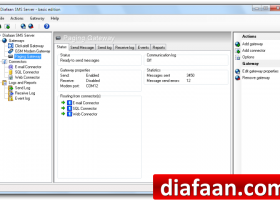 Diafaan SMS Server - basic edition screenshot