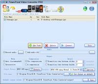 E.M. Free PowerPoint Video Converter screenshot