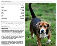 Pet Listing Script screenshot