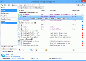Chameleon Startup Manager Pro screenshot