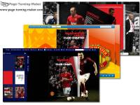 Man Utd Theme for Page Turning Book screenshot