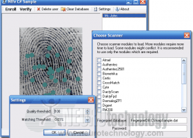 Free Fingerprint Verification SDK screenshot