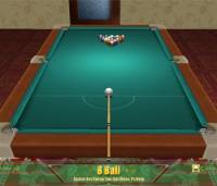 3D Billiards Online PopGameBox screenshot