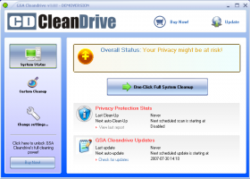 GSA Cleandrive screenshot