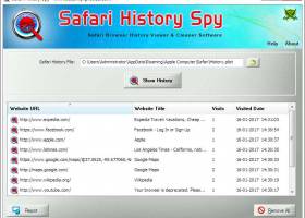 Safari History Spy screenshot