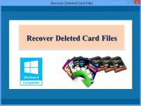 Recover Deleted Card Files screenshot