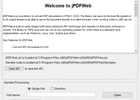 jPDFWeb screenshot