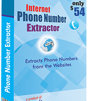 Internet Phone Number extractor screenshot
