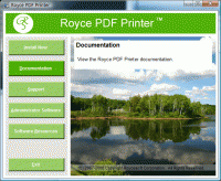 Royce PDF Printer screenshot