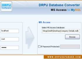 Convert MS Access To MySQL screenshot