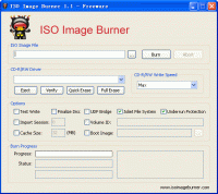 ISO Image Burner screenshot