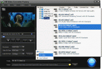 3GP Video Converter Factory Pro screenshot