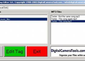 MP3 Tag Editor screenshot