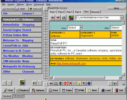 Internet Organizer Deluxe screenshot