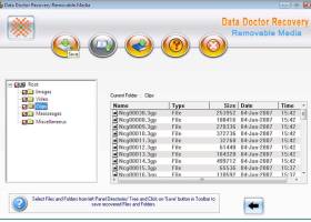 SanDisk Removable Media Data Recovery screenshot