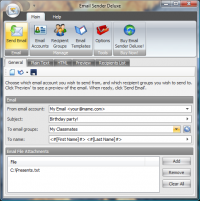 Email Sender Deluxe screenshot