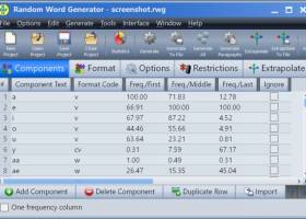 Random Word Generator screenshot