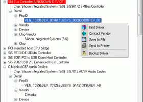Unknown Device Identifier screenshot