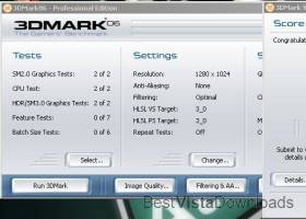 3DMark06 Basic Edition screenshot