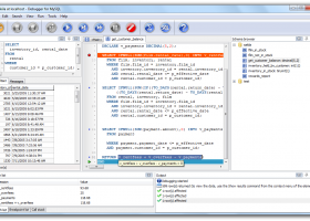 Debugger for MySQL screenshot