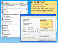 TurboNote+ desktop sticky notes screenshot