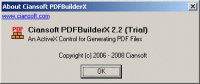 PDFBuilderX screenshot