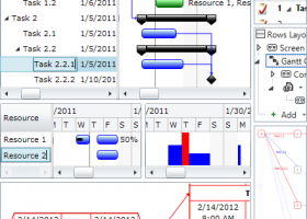 Gantt Chart Light Library screenshot