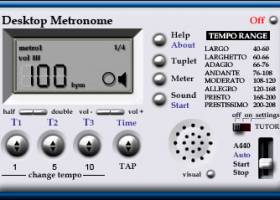 Desktop Metronome screenshot