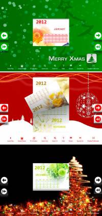 Flipbook_Themes_Package_Calendar_Christmas screenshot