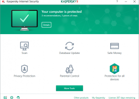 Kaspersky Internet Security screenshot