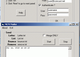MarshallSoft Client Mailer for Xbase screenshot