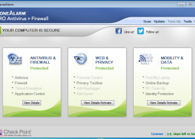 ZoneAlarm Pro Antivirus + Firewall  2015 screenshot