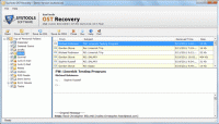 OST2PST Recovery Software. OST 2 PST screenshot