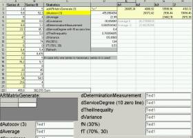 Statistics ActiveX screenshot