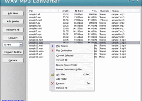 HooTech WAV MP3 Converter screenshot