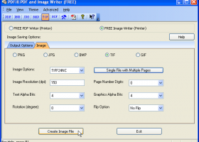 PDFill PDF and Image Writer screenshot