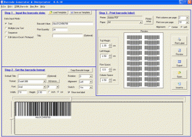 Barcode Generator & Overprinter screenshot