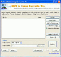 DWG to JPG Converter Pro 2011.1 screenshot