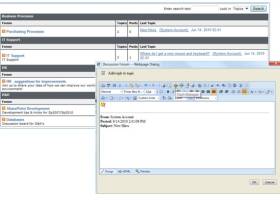 SharePoint Discussion Board Feature screenshot