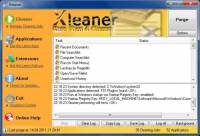 Xleaner portable screenshot