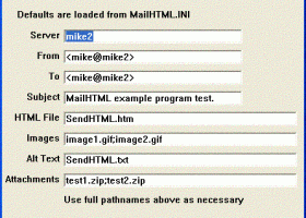 SMTP/POP3/IMAP Email Lib for dBase screenshot