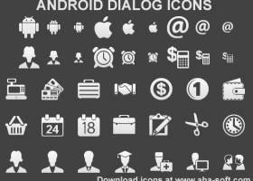 Android Dialog Icons screenshot