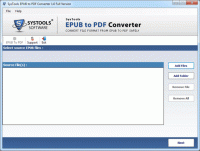 Convert EPUB to PDF screenshot